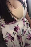 Now I am extremely busty but absolutely love this dress. This dress would reveal way too much had I not worn an undershirt. It flows beautifully however and the dress brushes the ground perfect with some three inch heels! Love! - Jazmin Z.