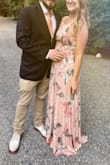 I wore this dress to an outdoor wedding, and I received so many compliments on this dress! It is very flattering & the pattern is gorgeous. I also really liked how flowy the dress is. It's perfect! Really happy with my purchase! - Jamie S.