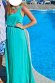 Simple maxi dress that can be dressed up or down. - Grace H.