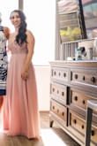 The only thing I had to get adjusted here was the length! The material is so comfortable and you don't have to wear a bra with it! We received so many compliments. Love this dress! - Rachel K.