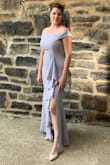 I am so in love with this dress!! It fit perfectly! The material was very comfortable and didn't need constant adjusting. I'm tall and it so hard to find long dresses that are actually still long when I put them on. This swept the floor even with a small heel. I felt like a million bucks in this dress and can't wait to wear it again! - Brooke R.