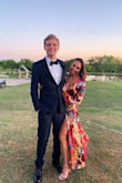 I loved this dress. I'm usually a hard extra small, but I think I would've been much happier in a small. The fabric is tight, so there's no room for any give. It was a great dress regardless, and I loved wearing it. - Kristen G.
