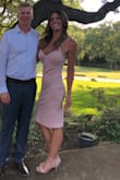 I wore this dress to a wedding and it was perfect! The color is beautiful and the fit shows my curves without being trashy. I ordered a small and it was a little loose but manageable. - Krystal G.