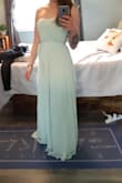 A little long, I am wearing tall heels in the picture, but I do have short legs. Love the colour, fits on top perfectly. - Rosie K.
