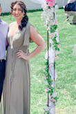 I wore this to an outdoor wedding and I've never gotten so many compliments on a dress! I can't wait to wear it again. It fit so well! - Gabrielle L.