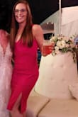 Bought this dress for a wedding and it was absolutely perfect! I wear a 3-5 in pants and a small shirt and this dress was the perfect fit! - Ashleigh P.