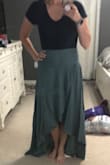 Fits true to size. Super cute and can't wait to wear in beach pics. - Katie C.