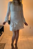 I got so many compliments! Someone kept saying it looked like a Zimmerman dress. It was comfortable. Not as see through as I expected. - Erica K.