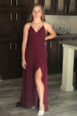 It was for my daughter and she loves it and will wear it to a wedding but it looks amazing on her. - Renee W.