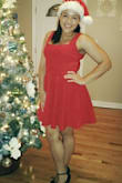 This dress is very flattering and gives me more curves than I actually have. It's made of excellent material and is super comfy.  

I loved the dress so much that I bought it in black. - Crystal R.