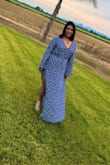 I loved it! So comfortable wore it to a wedding. Perfect for this bipolar weather California has been getting. I got a size large. - Maria F.