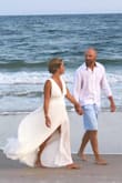 This dress is beautiful! It fit perfect and was exactly what I wanted for my beach wedding. It flowed beautifully in the wind, and I got tons of compliments on it. I'm so happy I chose this dress. You won't be disappointed! - Amanda C.