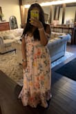 I only gave 4/5 stars because the wrong color was sent to me the first time around.
Lulus dresses run long so if you are wearing this to a special event I would definitely reserve time to get it altered. Other than that the dress fit perfectly. It was great material, and I received a ton of compliments. Would recommend Lulus to anyone. - Sashiana S.