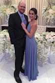 Loved my bridesmaid dress. I did not need to get it hemmed, but I did wear 4" heels... - Cristina W.