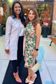 Loved this dress. If you don't have a perfectly flat belly (which I don't), this dress doesn't accentuate that area...which made me feel even more confident! Instead it highlights the outer waistline. Beautiful! - Gargi A.
