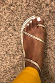 These sandals are so cute! They are easy to put on and fits true to size. - Seneka P.