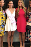 Conservative enough for a wedding shower but depending on the heels can be perfect for a night out. :) I usually order smalls but glad I ordered a medium related to the reviews. No regrets! - Brittany J.