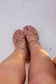 These were really comfy. I usually have an issue with sandals being too narrow and these fit perfectly. I forgot I had them on at one point. Such a great value. I would buy them again. - Amber W.