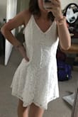 I ordered this dress for my graduation and I am obsessed with it. It fits perfectly. It was a little short on me but it looked great. - Brooke F.