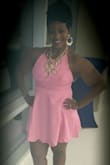 This is my first review, but I have to say I should have done this a year ago. I started shopping a year ago and I need to do more reviews. I love Lulus this my go to for sexy event dresses. My pretty in Pink was worn to a concert last Friday. I was stopped not five times. Love the fit and the cute sexy back. This address appealed to young and older women. Love love love.

#myfirstreview
#MYFAVSTORE
#LUVLULUS - Chastity P.