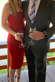 This dress was very flattering, despite how tight it seems. - Jaymie I.