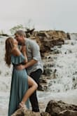Like many others I wore this dress in my engagement pictures and is it stunning! I never even had to steam it, it is long and flowy and just magical! Highly, Highly recommend!! - Kayla R.