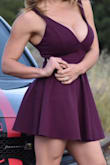 I really wish this dress was available in more and some brighter colors! It's adorable and stretchy and holds the girls in. I removed the wire from the chest area because it tended to protrude in the center (I did this with my other Lulus bodycon dress that had the wiring as well). - Rachel J.