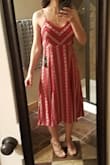 Love this dress, nice quality and fabric but it was a little big on me. - Erin H.