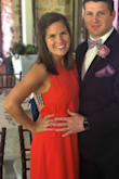 I have worn this dress to two separate weddings and both times received dozens of compliments and questions from numerous people on how gorgeous of a dress it is and where they could find it. I already have several friends who have requested to borrow it.
I am not pencil thin and found the dress to be very flattering.
The only downsides are that pictures from the front do not do justice to how gorgeous the back is, and being a bustier girl I had to figure out a bra situation.
This is a standout dress. Feels great, looks great. Highly recommend! - Jackie M.