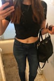 I love this top! It's cute and comfy! Fits well and loooove the material! - Kristena R.