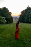 I had to get this dress hemmed because it was too long but other than that the medium fit perfect. It's very flattering- I loved wearing it and got a lot of compliments!  Thanks Lulus! - Lauren S.