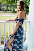 I absolutely loved this two piece dress! I wore it to a beach wedding and got so many compliments! It was comfortable and showed just enough skin! - Nicole L.