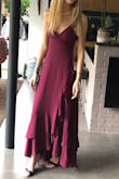 This dress is wonderful! Fit perfectly, great material. I am very happy! - Berengere P.