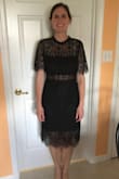 Wore this to a wedding in North Carolina. Got a lot of compliments. Fit very well and I felt great wearing it. The lace in the middle even let some air in which was nice in the heat! - Katie M.