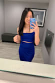 I was worried how the dress would look before I got it, but let me tell you: I'm obsessed. It's fitting but also leaves a little cutout for a reveal. I got a lot of compliments when I wore it! - Jennifer Y.