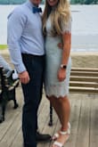 So comfortable and with the liner it's not see through at all. Worn to a wedding and received several compliments. - Brittany M.