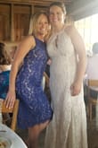 Wore this to a wedding as a guest and it's the perfect coverage but was a little long for my height. The high neck make it easy to forget about accessories. - Sara B.