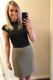 New favorite top! I wear it to work or pair it with jeans. Super comfortable and also nicely fitted and clean. So so so cute! - Leanne M.