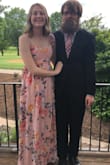 I wore this dress to a formal wedding and absolutely loved it! I got so many compliments on it. The dress was exactly long enough for me to wear without heels (a must for spending the night on the dance floor) and looked so beautiful! - Campbell K.