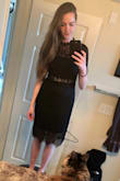 Beautiful design and quality fabric! Sexy but classy! Fits like a glove! - Shannon D.