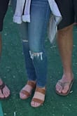 I already have these in the light tan color and had to get another pair! These are my go to sandals for summer. Go with everything. - Kayla T.