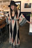 I received so many compliments on this dress. It can be dressed up or worn down. Can't wait to wear it again. This was an informal event but no hat and hair up ...... it's a new look. - Tiffani H.
