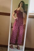 First jumpsuit that fit my frame perfectly as well as being long enough. The legs aren't too wide and doesn't make me look disproportionate. Secure on your shoulders and fits waist comfortably whereas the hips/legs have more room. - Jessica B.