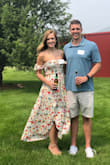 The material was super breathable on a hot day! I was comfortable all day. I wore a strapless bra, and it didn't fall down at all. Love how it can be worn for any summer occasion! - Emily P.
