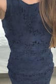 This is definitely a cute two piece outfit. However since I'm so short it doesn't look like the picture. It basically looks likes a dress because my midriff doesn't show. I'm still keeping it because it is super cute. - Kim W.