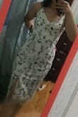 I wore this dress to an awards ceremony and I absolutely loved the dress! It was comfortable and cute. The straps are adjustable which really helped. Worth the price! - Yumeri J.
