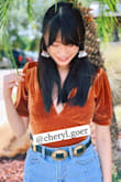 I got both white and rust red! It's super cute and easy to style it! I think the white one is perfect for spring/summer; the rust red one is perfect for fall/winter! - Cheryl G.