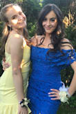 This dress was perfect for Junior Prom. Great style, quality material, & beautiful color! I received so many compliments on this dress. I am very happy with this purchase. - Debra F.