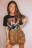 This skirt is so cute. It's lined, and you can throw it with just about anything! It's a good length too! - Kaleigh R.