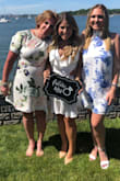 I loved these shoes. My feet weren't killing me after standing & running around on the day of my future daughter-in-law's bridal shower.  The block heel is the best not having to think about twisting your ankle w/the stiletto heel or the pain it causes your feet. I highly recommend. - Heidi S.
